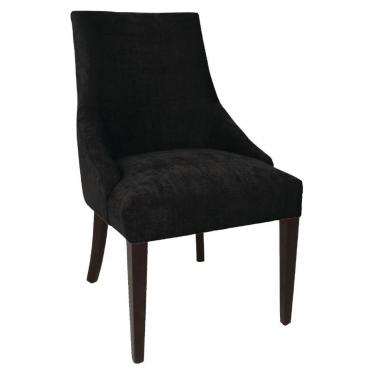 Bolero CF366 Black Finesse Dining Chairs - Pack of 2