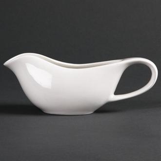CF377 Lumina Fine China Sauce Boats 199ml 7oz