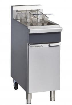 Blue Seal Cobra Single Tank Twin Basket Freestanding Gas Fryer - CF2