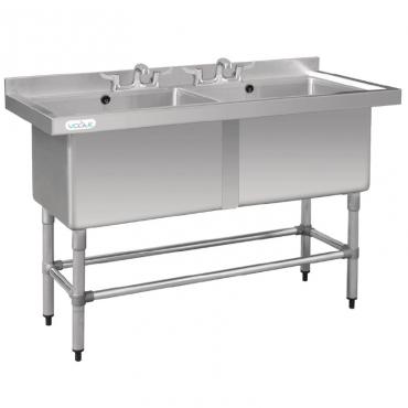 Vogue  CF406 Double Deep Pot Sink 