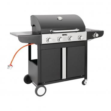 Buffalo 4 Burner Gas Barbecue with Hob - CF732 