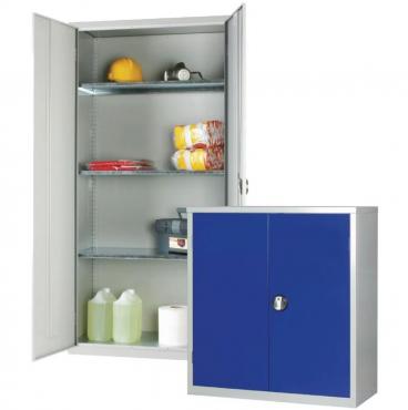 CF804 Standard Cupboard 1 Shelf Blue Doors