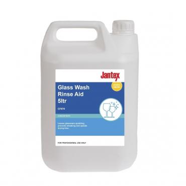 Jantex Machine Glass Wash Rinse Aid 5Ltr - CF979