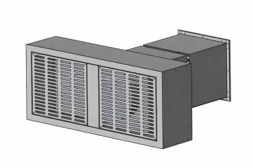 Cater-Fabs CFAI15002100 Mechanical Air Input Pod suitable for Canopies 1500-2100mm