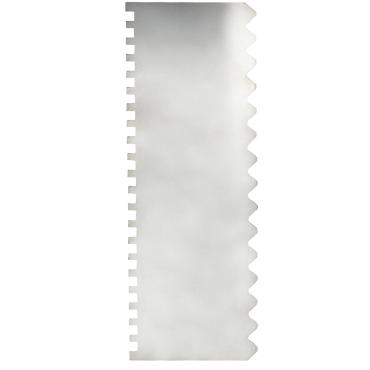 Cater-Fabs Stainless Steel Precision Cake Scraper - Twin Design - CFCAKE/S/W