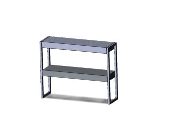 Cater-Fabs Double Tier Heated Gantry W2400 x D300mm