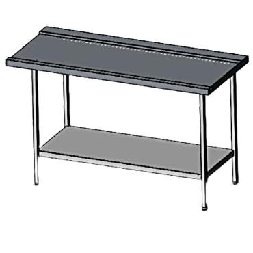 Cater-Fabs Passthrough Dishwasher Outlet Table - 745mm Deep