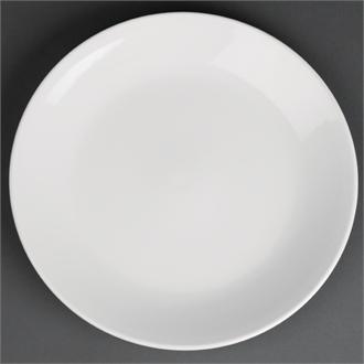 CG005 Royal Porcelain Classic White Narrow Rim Plates 260mm