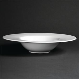 CG018 Royal Porcelain Classic White Pasta Plates 280mm