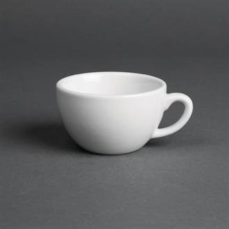 CG026 Royal Porcelain Classic White Espresso Cups 90ml