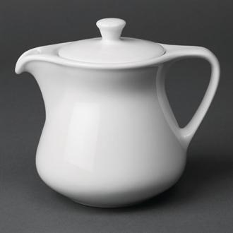 CG039 Royal Porcelain Classic White Tea Pots 300ml