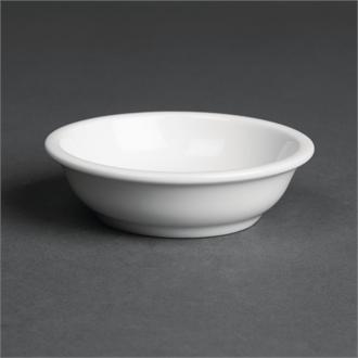 CG066 Royal Porcelain Classic White Butter Ramekins 80mm