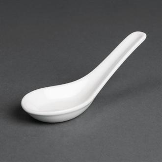 CG138 Royal Porcelain Classic Oriental Chinese Spoons 125mm (x24)