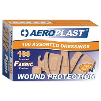 CG295 Aeroplast Plasters Assorted Latex free (Pack 100)