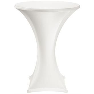 CG591 Jersey Stretch Table Cover - White