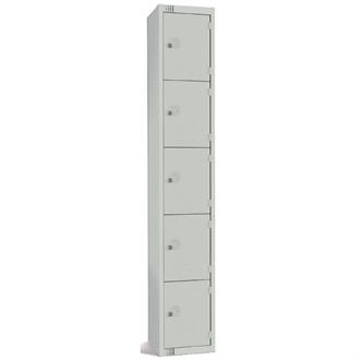 CG615C Elite Five Door Locker Grey Camlock 450mm