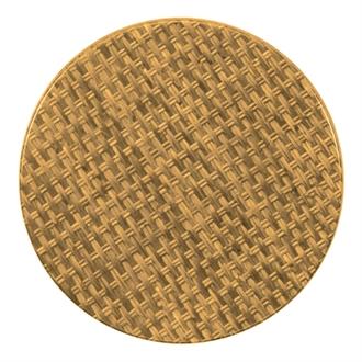 CG658 Werzalit Round Table Top Natural Rattan 600mm