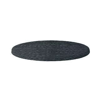 CG662 Werzalit Round Table Top Rattan Anthracite 600mm