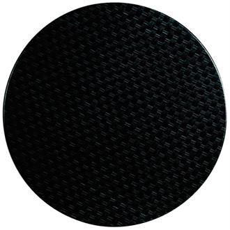 CG663 Werzalit Round Table Top Rattan Anthracite 800mm