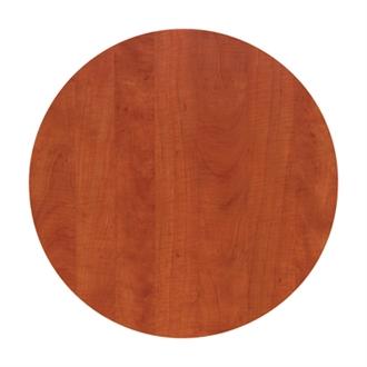 CG690 Werzalit Round Table Top Wild Pear Cognac 600mm