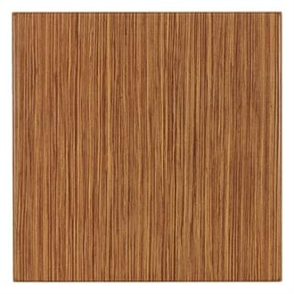CG704 Werzalit Square Table Top Zebrano 600mm