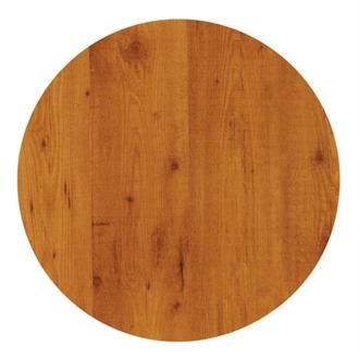CG710 Werzalit Round Table Top Pine 600mm