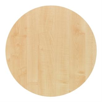 CG714 Werzalit Round Table Top Maple 600mm
