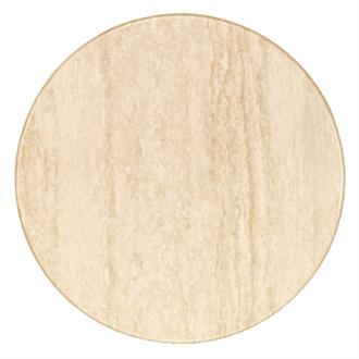 CG779 Werzalit Round Table Top Travertin 800mm