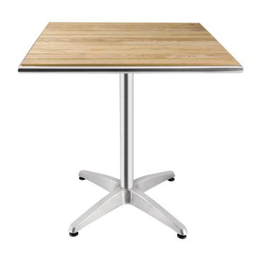 Bolero CG835 Square Ash Bistro Tabletop 700mm