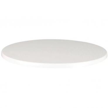 CG903 Werzalit Round Table Top White 800mm