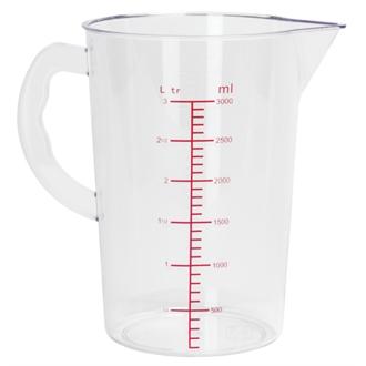 CG973 Vogue Polycarbonate Measuring Jug 3Ltr