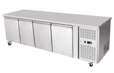 Valera HC74-BT Commercial 553 Litre 4 Door Freezer Prep Counter