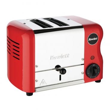 Rowlett Esprit 2 Slot Toaster Traffic Red w/ Elements & Sandwich cage - CH180