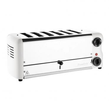 Rowlett Esprit Toaster White 6 Slot w/ Elements & Sandwich Cage - CH186