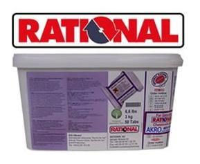 Rational 56.00.211 Rinse Aid Tablets - Without Care Control