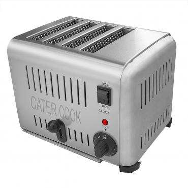 Cater-Cook Commercial 4 Slot Toaster - CK0079