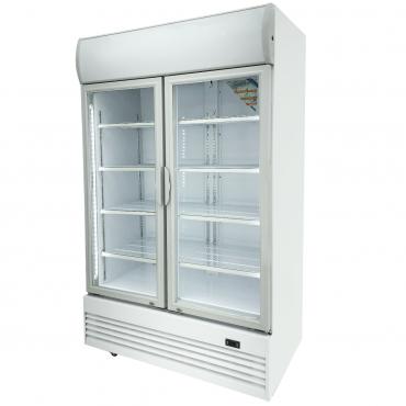 Cater-Cool CK2001 Commercial Upright Double Hinged Door Display Refrigerator 1000Ltr