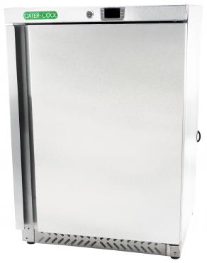 Cater-Cool CK200FSS 170 Litre Under Counter Freezer  - Stainless Steel Exterior.