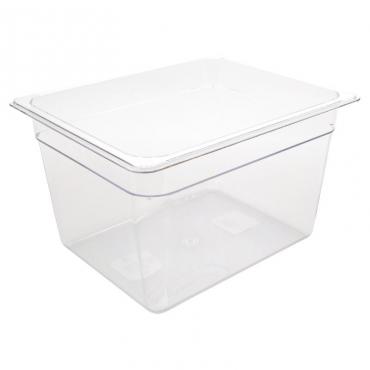 Cater-Cook 1/2GN Clear Polycarbonate Gastronorm Container, 200mm Deep - CK3011