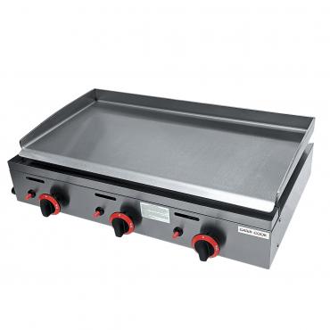 Cater-Cook Heavy Duty 3 Burner LPG Gas Griddle - W800 - CK3801