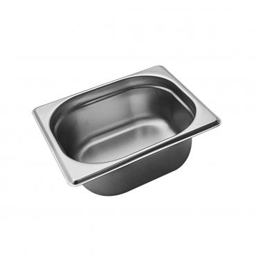 Cater-Cook 1/6 Stainless Steel Gastronorm Container 65mm Deep - CK4029
