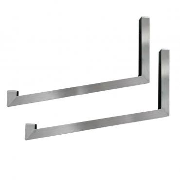 CK4830 Pair of Box Section Wall Brackets for Cater-Cool 1/3 GN Topping Units