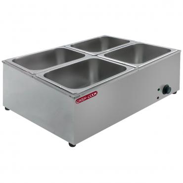 Cater-Cook CK8004 Electric 4 Pot Bains Marie Wet Heat 