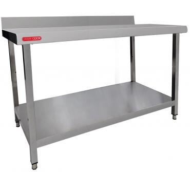 Cater-Cook CK8014 Flat Packed Fully Stainless Steel Wall Table W1400 x D600mm