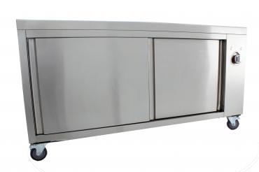 Cater-Cook CK8127C MAXI Plain Top Large Capacity Hot Cupboard W1200 X D700 X H850mm