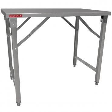 Cater-Cook Stainless Steel Folding Table - 1000 x 600 x 850mm - CK8168