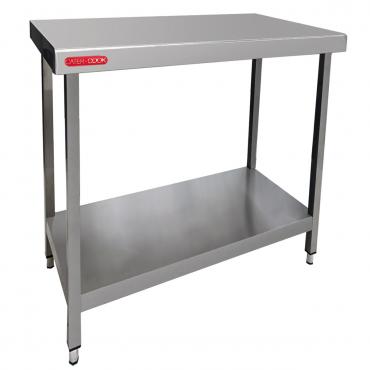 CK8170 Flat Packed Fully Stainless Steel Centre Table W1000 x D700mm