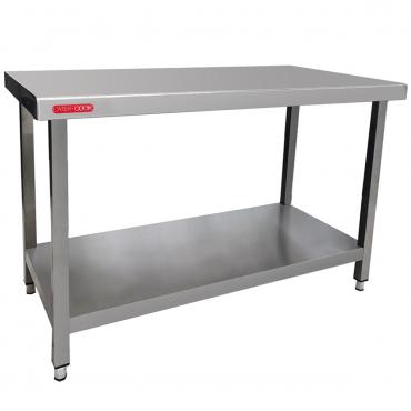 CK8175 Flat Packed Fully Stainless Steel Centre Table W1500 x D700mm