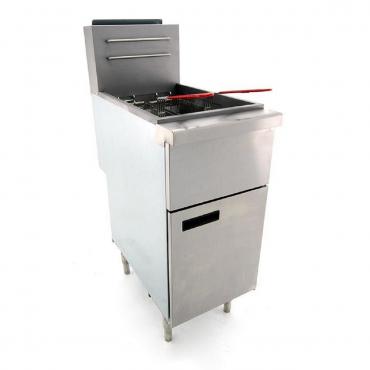 Cater-Cook CK8311 23 Litre Single Tank, Twin Basket 4 Tube Commercial LPG Gas Fryer. 120,000 BTUs. - OUT OF STOCK