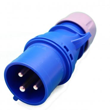 CKP0236 - Standard 32A 3 Pin Commando Plug Blue IP44 